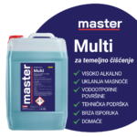 master Multi – Univerzalni alkalni čistač za dubinsko čišćenje tvrdih i alkalno otpornih površina