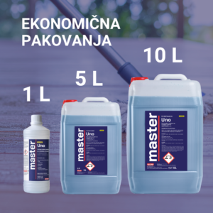 MASTER Uno – Profesionalno blago alkalno univerzalno sredstvo za svakodnevno rutinsko čišćenje osetljivih površina - Slika 4